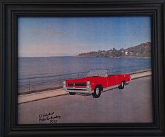 64Pontiac Embroidered Photo